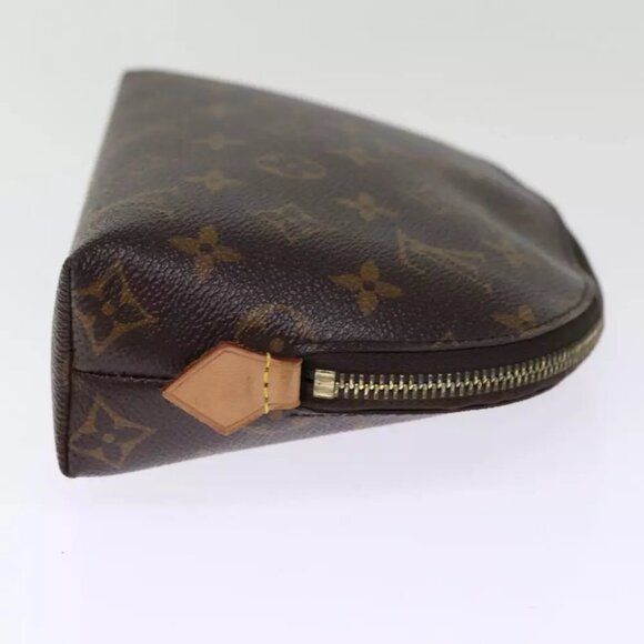 LOUIS VUITTON Monogram Pochette Cosmetic GM Cosmetic Pouch M47353 LV Auth 74319 - Picture 3 of 14